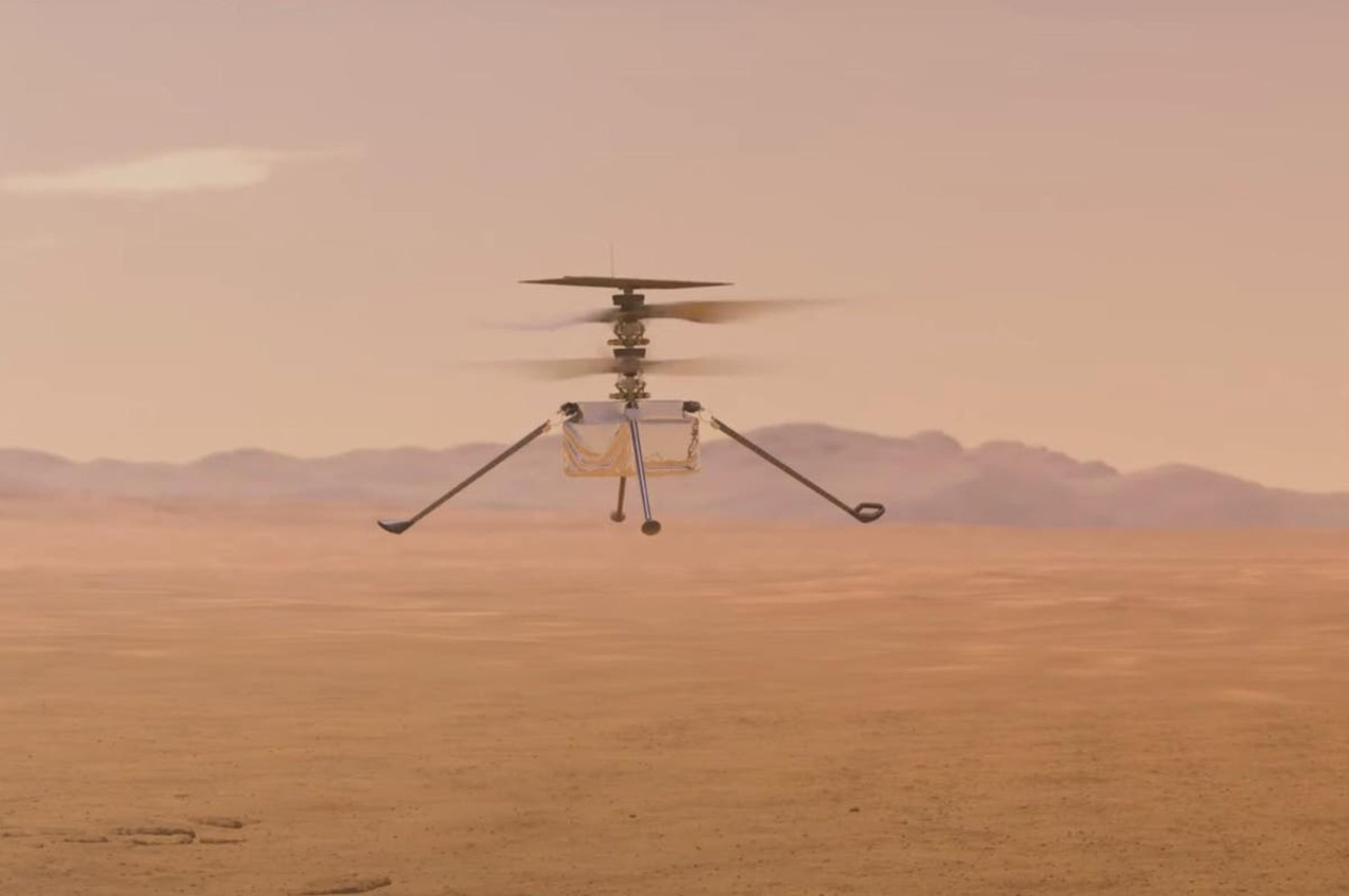 Helicóptero Ingenuity en Marte, primer vuelo propulsado en otro planeta - Calendario de Eventos Espaciales